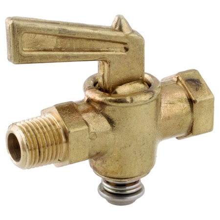 Anderson Metals Anderson Metals 1/4 in. MIP in. X 1/4 in. D FIP Brass Pipe Valve 59235-04AH